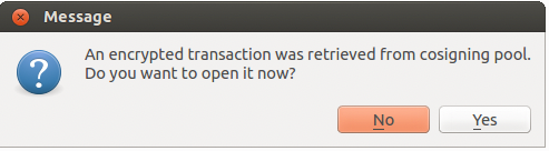 Transaction Retrieved Notification