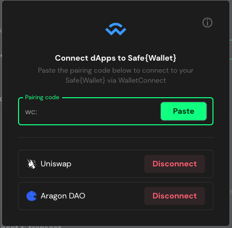 WalletConnect Inception