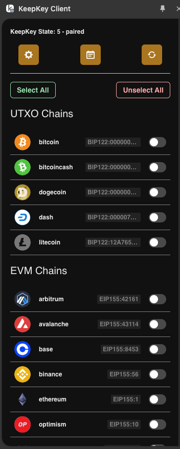 Coin Support