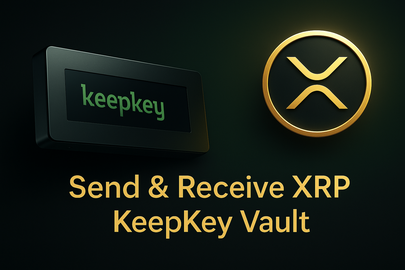 How to Send and Receive Ripple (XRP) with KeepKey Vault: Complete Guide